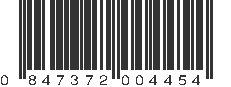 UPC 847372004454