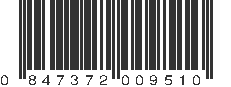 UPC 847372009510