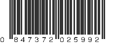 UPC 847372025992