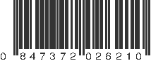 UPC 847372026210