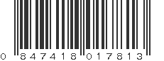 UPC 847418017813