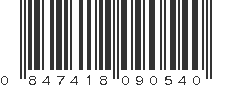 UPC 847418090540