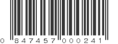 UPC 847457000241