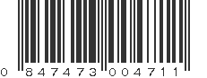 UPC 847473004711