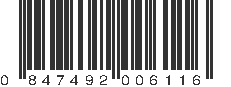 UPC 847492006116