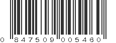 UPC 847509005460