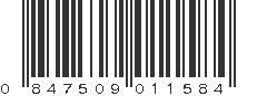 UPC 847509011584