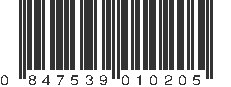 UPC 847539010205