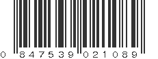 UPC 847539021089