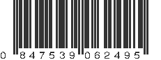 UPC 847539062495