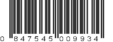 UPC 847545009934