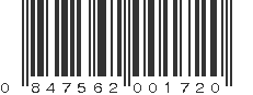 UPC 847562001720