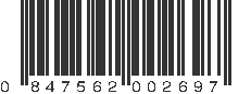 UPC 847562002697