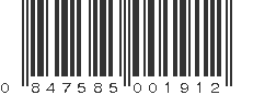 UPC 847585001912