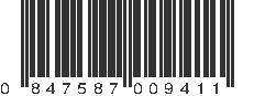 UPC 847587009411