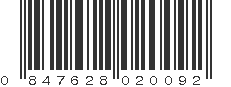 UPC 847628020092