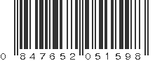 UPC 847652051598