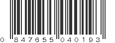 UPC 847655040193