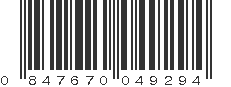 UPC 847670049294