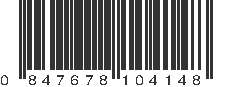 UPC 847678104148