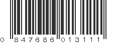 UPC 847686013111