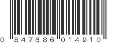 UPC 847686014910