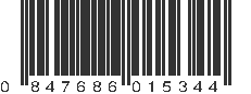 UPC 847686015344