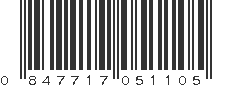 UPC 847717051105