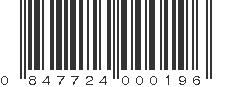 UPC 847724000196