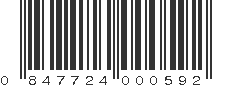 UPC 847724000592