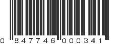 UPC 847746000341