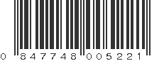 UPC 847748005221