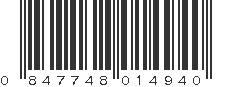 UPC 847748014940