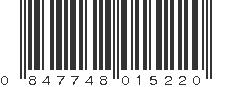 UPC 847748015220