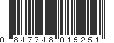 UPC 847748015251