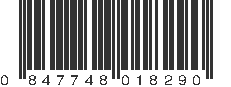 UPC 847748018290