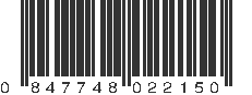 UPC 847748022150