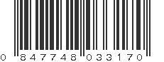 UPC 847748033170