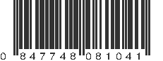 UPC 847748081041