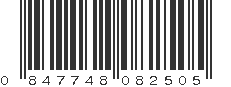 UPC 847748082505