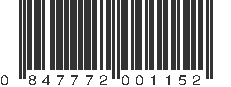 UPC 847772001152