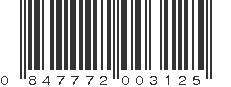 UPC 847772003125