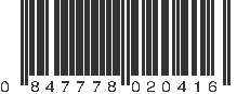 UPC 847778020416