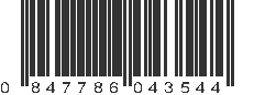 UPC 847786043544