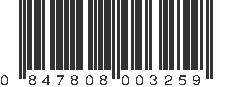 UPC 847808003259