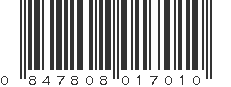 UPC 847808017010