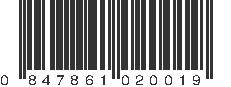 UPC 847861020019