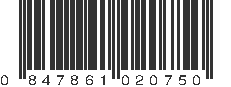 UPC 847861020750