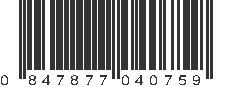 UPC 847877040759