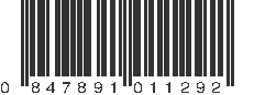 UPC 847891011292